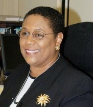 Mrs. Patricia Sinclair McCalla, CD, M.A., M.Sc., B.Ed., Dip. Public Admin.